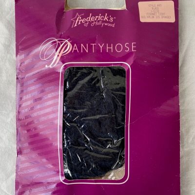 VTG FREDERICKS OF HOLLYWOOD..FISHNET..BLACK..TIGHTS..NEW..USA..NEW..ONE SIZE REG